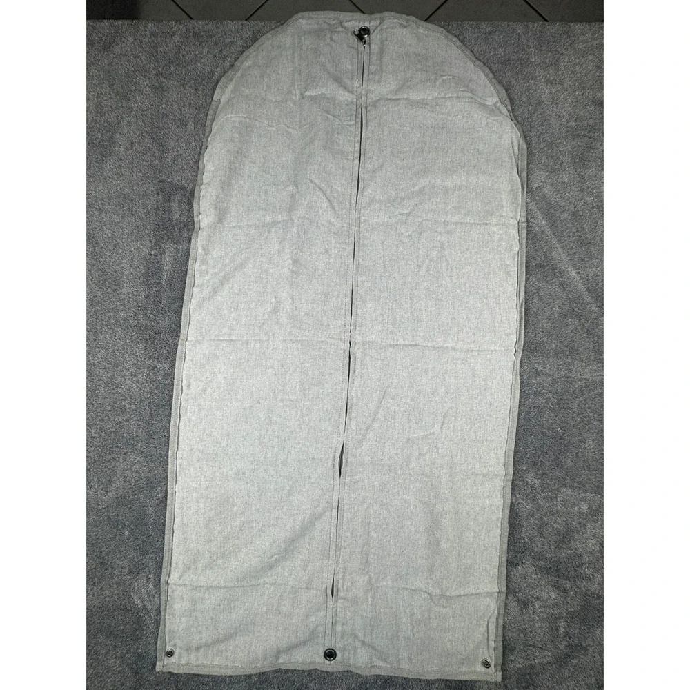 Peter Millar Grey Heather Crown Logo Garment Bag Travel Suit Carrier Foldable